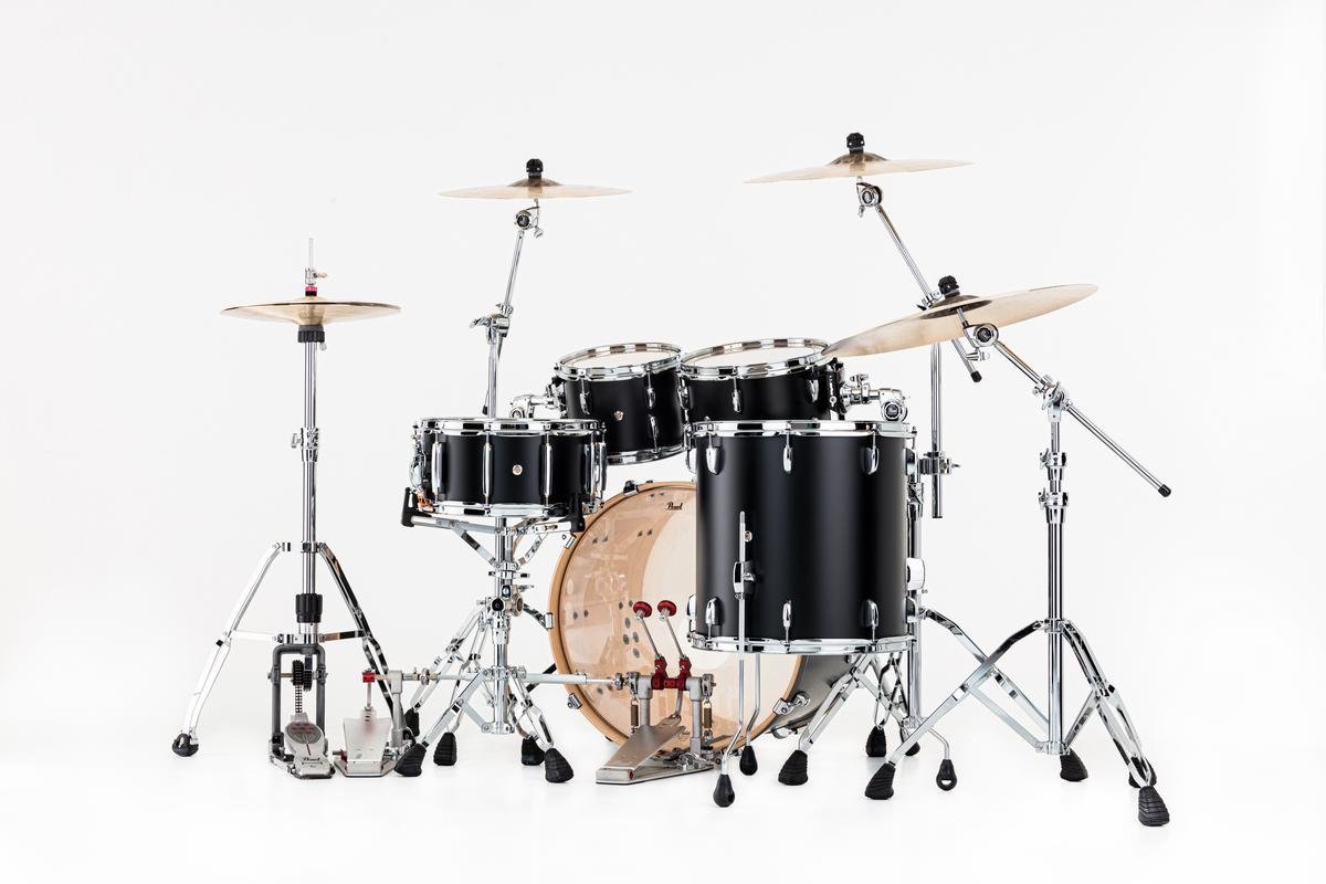 Professional Series 4-pc Shell Pack Matte Caviar Black